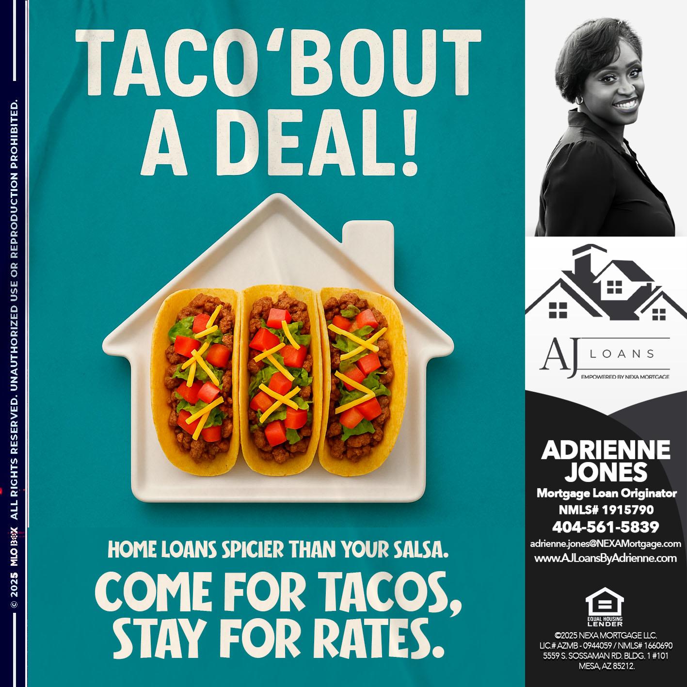 TA-CONVERSEMOS - Adrienne Jones -Mortgage Loan Originator