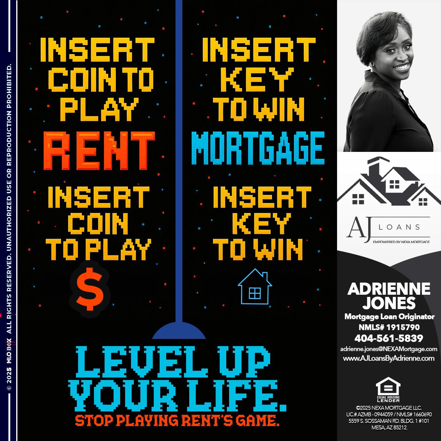 INSERT COIN - Adrienne Jones -Mortgage Loan Originator